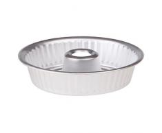 Pentole Agnelli COAL43TU18 Agnelli Family Cooking Rame e Pasticceria Ciambella/Ciambellone in Alluminio, Spessore 0.6 cm, 18 cm