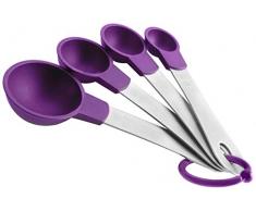 Ibili 736.800 Set di 4 dosatore in Acciaio Inox/Nylon
