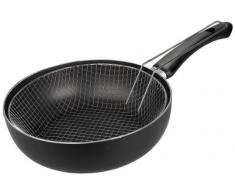 Friggitrice con cestello Ibili 410.628 induzione 28 Centimetri in Alluminio