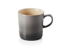 Le Creuset, Tazza con Manico, 350 ml, Gres, 12 cm di Altezza, Grigio Flint