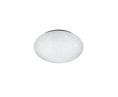 Reality Leuchten Lampada da soffitto Integriert, 18 W, Bianco, 40 x 40 x 12 cm