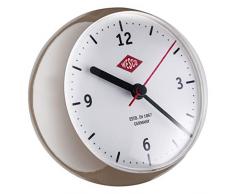Wesco Orologio da Cucina, 12Â x 12,5Â x 12Â cm, Plastica, Grigio Chiaro, 12 x 12.5 x 12 cm
