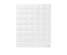 Mediflow Premium Leggero Piumino, Imbottitura masurische Nuova Classe 1, 90% Piumino e 10% Piume, Bianco, 155Â X 220