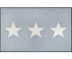 Wash+Dry - Tappeto Stars Grey 75x120, Grigio