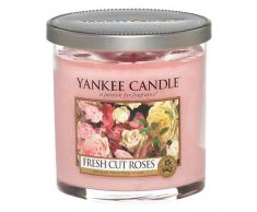 yankee candle Candela Piccola Colonna, Rose Fresche Tagliate