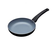 Kitchen Craft Master Class - Padella in Ceramica Antiaderente, 20cm, Adatta a Tutti i fornelli, compresi quelli a induzione