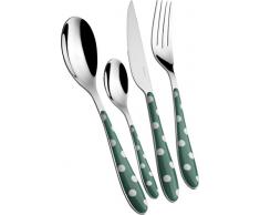 BUGATTI Set 24 Pezzi Posate Pois