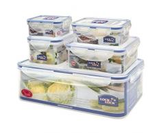 iSi HPL83305 - Set di contenitori salvafreschezza, 5 Pezzi