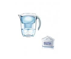 Brita 104291, Caraffa Elemaris Brita Meter con 3 filtri Maxtra, colore: Nero