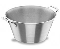 Lacor 50828 - Ciotola rotonda da cucina, con manici, 28 cm