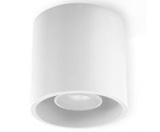 Sollux Lighting Loft 1 SL.0021 - Lampada da soffitto in alluminio, rotonda, colore: Bianco LED Gu-10 Lights su Amazon per il prezzo più conveniente