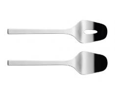 Alessi - FM06/14 - Colombina collection Posate per insalata in acciaio inossidabile 18/10 lucido.