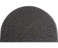 Wash+Dry Gallery Halfmoon - Tappeto Anthracite 55x85, Grigio