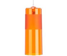 Kartell 9010W4 Easy Lampada , Colore Arancione trasparente