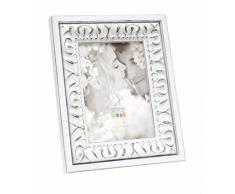 Deknudt Frames S67BA5 - Cornice portafoto in legno, con decorazione barocca, 40 x 50 cm, colore bianco