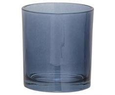 Sealskin Vetro Bicchiere, Vetro, Blu, 8 x 9 x 8 cm