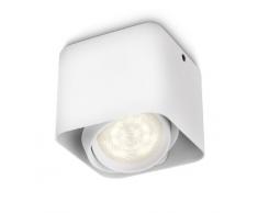 Philips Afzelia Faretto Singolo LED 3W, Metallo, Bianco