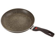 BALLARINI CG5F0.28Â Click Plus Granitium, Padella di Cottura da 28Â cm, in Alluminio, Nero/Grigio, 47,9Â x 28,7Â x 8,1Â cm