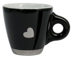 Bialetti Cuor di Moka Set 2 tazzine da caffÃ¨ con piattini