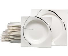 Ritzenhoff & Breker 598889 - Servizio di Piatti Dacapo, 12 Pezzi