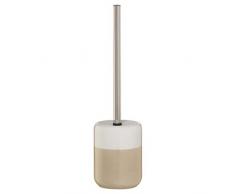 Argento Sealskin Glossy Scopino e Portascopino da WC Set 33,6 x 9,5 x 9,5 cm Poliresina