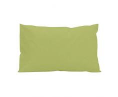 Federa US 50 x 75 cm in cotone tinta unita verde di Soleil dOcre