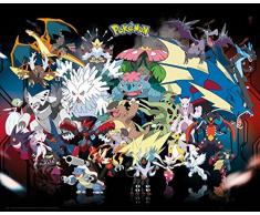 GB Eye - Poster, motivo:Pokemon, 40 x 50 cm, colore: multicolore