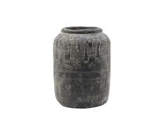 House Doctor Vaso, Jalna, Colore/Finitura Possono variare, Grigio Antico, h: 31.5 cm, Dia: 23.5 cm