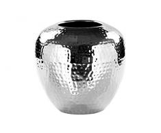 Unbekannt Fink 157013Â Losone Vaso in Acciaio Inox, Argento, 20Â x 20Â x 20Â cm