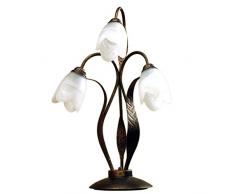 Onli 4240/LG Lampada da Tavolo, Bianco, 48 x 61 cm