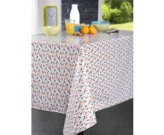 CALITEX Petale Tovaglia Rettangolare in Tela Cerata PVC Multicolore 250Â x 140Â cm