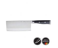 WMF Grand Class - Coltello da cucina cinese 31,5 cm, lama speciale in acciaio forgiato, Performance Cut, manico rivettato, lama 18,5 cm