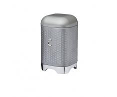 KitchenCraft LOVCOFFEEGRY Barattolo da caffÃ¨, Colore: Grigio sfumato