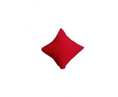 Homemaison Soleil dOcre - Cuscino sfoderabile, Colore: Rosso 40 x 40 cm Rosso
