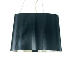 Kartell Gè, Lampada a Sospensione, Multicolore (Nero/Oro)