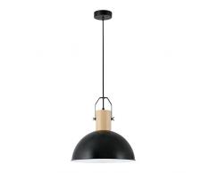 Faro 68561 - MARGOT Lampada sospensione nera