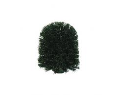 Axentia Testina di Ricambio per Spazzola WC in plastica, Testa Ricambio Spazzola scopino WC Accessori Bagno, Ã ca. 8 cm x Altezza ca. 9,5 cm, Nero