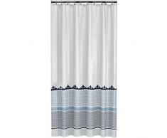 Sealskin Marrakech Tenda da Doccia, Poliestere, Blu, 180 x 200 cm