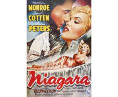 1art1 Niagara - Marilyn Monroe, Joseph Cotten, Jean Peters Poster Stampa (91 x 61cm)