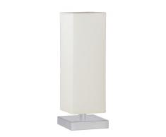 Trio Leuchten Touch Trio 5914011-01 Lampada da Tavolo, 35 cm, Nickel Opaco E14, 60 W