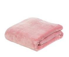 Gözze Cashmere Feeling Coperta, Polyester, Rosa, 180 x 220 cm