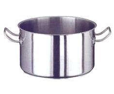 PADERNO 12007-32 Casseruola Alta, Due Maniglie, in Acciaio Inox, 32 cm