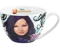Home Disney Descendants Mal Tazza, Porcellana, Viola, 0.47 Litri, Diametro 12 cm