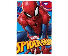 Marvel Spiderman - Coperta in Pile, 150 x 100 cm, Multicolore