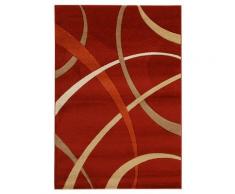 ABC Tappeto Terra Rosso/Beige 133 x 190 cm