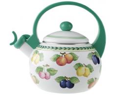 Villeroy & Boch French Garden Kitchen Bollitore, 2 l, Metallo, Multicolore/Verde