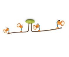 Philips myKidsRoom Faretti Spot LED 4er BIRDEY per la camera dei bambini