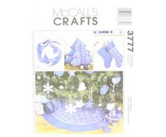 McCalls, Cartamodelli per addobbi Natalizi, Istruzioni in Inglese