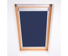 Bloc Skylight 102 Velux Tenda oscurante per finestre, colore: blu Navy, pvc, 85x15x7 cm
