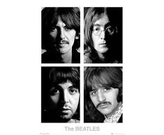GB eye Ltd LP1837, Maxi Poster The Beatles, 61 x 91,5 cm, Bianco e Nero